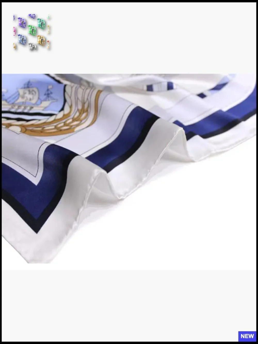 100% Silk Square Scarf Lightweight Headwrap Shawl Versatile Gift Box